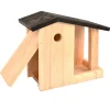 Esschert Design Caja De Anidacion Y Alimentacion 2 En 1 - ^ Cajas Nido Y Comederos Para Animales