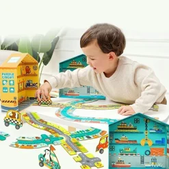 Mideer Caja De Circuito De Rompecabezas - ^ Puzzles De 20 A 48 Piezas