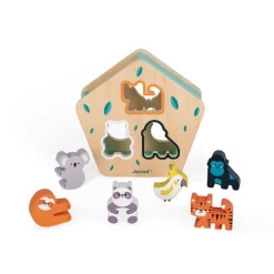 Janod Caja De Formas Animales De Madera - ^ Cajas De Forma