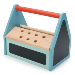 Tender Leaf Toys Caja De Herramientas De Madera Tap Tap - ^ Bancos De Trabajo, Cajas De Herramientas, Bricolaje...