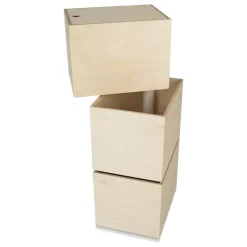 In2wood Caja De Juguetes De Carrusel - 3 Cajas - ^ Cajas De Juguetes Y Muebles De Almacenamiento