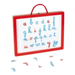 Janod Caja De Letras Cursivas 4 En 1 - ^ Aprender Divirtiéndose