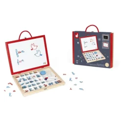 Janod Caja De Letras Cursivas 4 En 1 - ^ Aprender Divirtiéndose