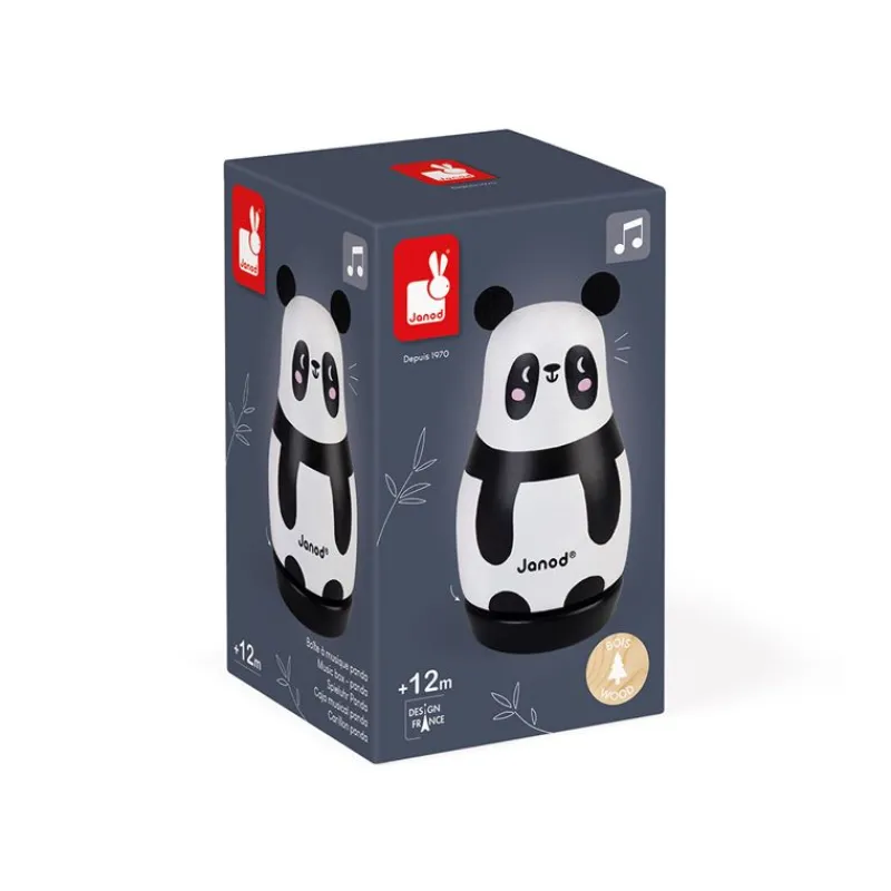 Janod Caja De Música Panda - ^ Cajas De Música