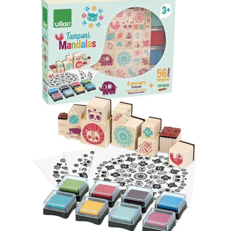 Vilac Caja De Tampones Mandalas - ^ Actividades Creativas De Ocio