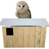 Esschert Design Caja Nido Para Lechuza Comun - ^ Cajas Nido Y Comederos Para Animales