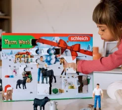 Schleich Calendario De Adviento Farm World - Multicolor - ^ Granja, Safari Y Caballos