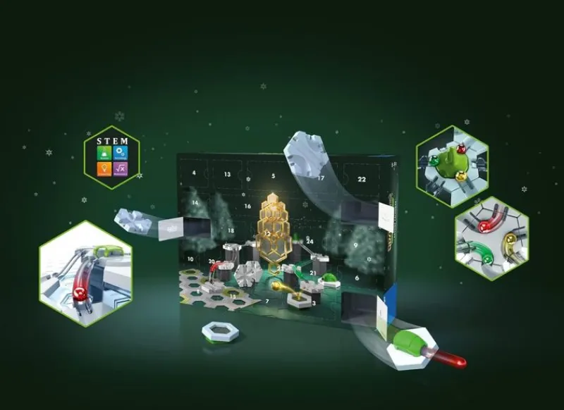 Ravensburger Calendario De Adviento Gravitrax - ^ Circuitos Y Toboganes De Bolas
