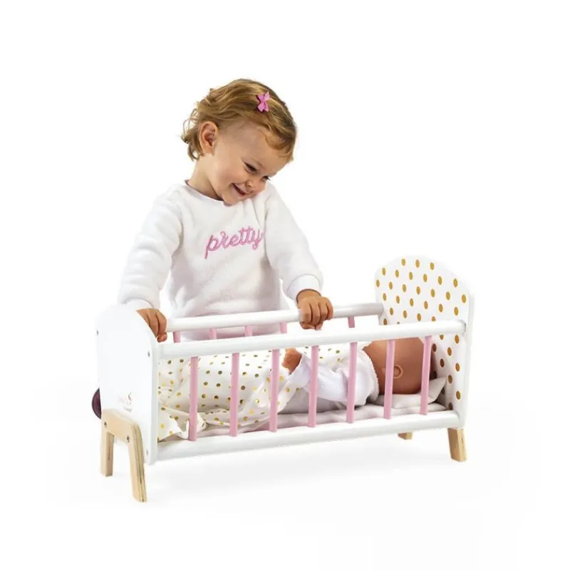 Janod Cama Para Muñecas Candy Chic - ^ Cunas, Sillas De Paseo, Cochecitos...