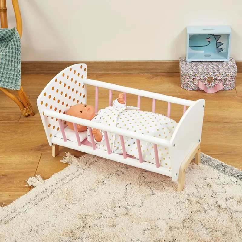 Janod Cama Para Muñecas Candy Chic - ^ Cunas, Sillas De Paseo, Cochecitos...