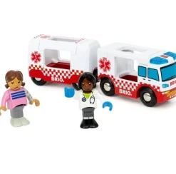 Brio Camion Ambulancia - Luz Y Sonido - ^ Locomotoras, Vagones Y Trenes Brio