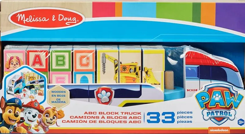 Melissa & Doug Camion De La Patrulla Canina De Madera - ^ Aprender Divirtiéndose