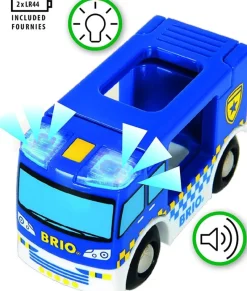 Brio Camion De Policía - Sonido Y Luz - ^ Locomotoras, Vagones Y Trenes Brio