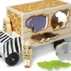 Melissa & Doug Camion De Rescate De Animales Safari - ^ Cajas De Forma