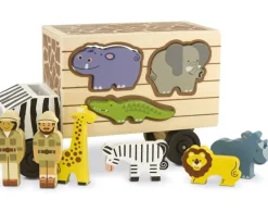 Melissa & Doug Camion De Rescate De Animales Safari - ^ Cajas De Forma