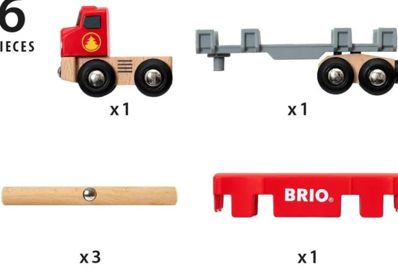Brio Camion De Transporte De Madera - ^ Locomotoras, Vagones Y Trenes Brio