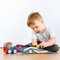 Le Toy Van Camion Transportador De Coches De Carreras - ^ Coches, Camiones...