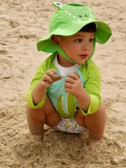 Zoocchini Camisa Y Gorro De Cocodrilo (12-24M) - ^ Barcos, Juguetes Para El Agua Y La Playa