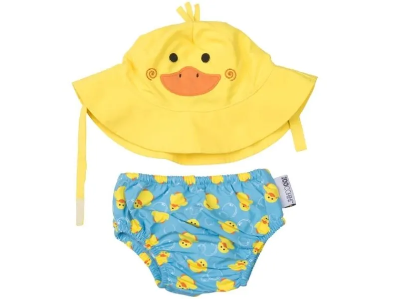 Zoocchini Camisa Y Gorro De Pato (3-6M) - ^ Barcos, Juguetes Para El Agua Y La Playa