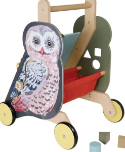 Manhattan Toy Carrito De Empuje Con Actividades Buho - ^ Carros De Paseo