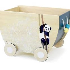 Vilac Carrito De Juguete Bajo El Toldo - ^ Cajas De Juguetes Y Muebles De Almacenamiento