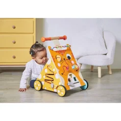 Janod Carrito Multiactividades Gato - ^ Carros De Paseo