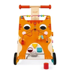 Janod Carrito Multiactividades Gato - ^ Carros De Paseo
