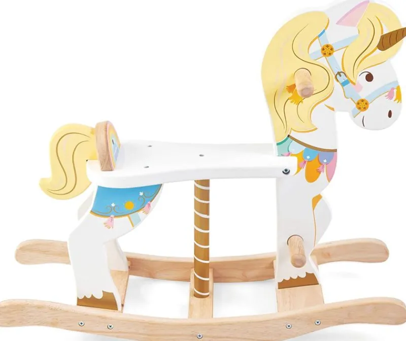 Le Toy Van Carrusel De Unicornios Mecedores - ^ Escalas