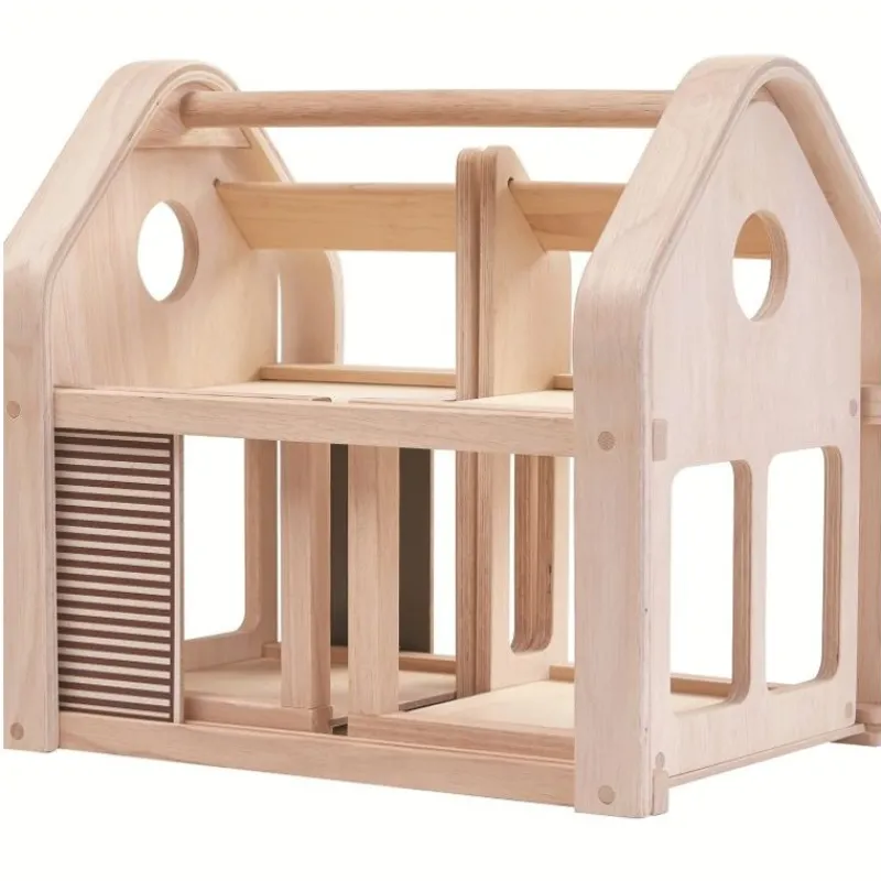Plan Toys Casa Amueblada 3 En 1 - ^ Casas De Muñecas