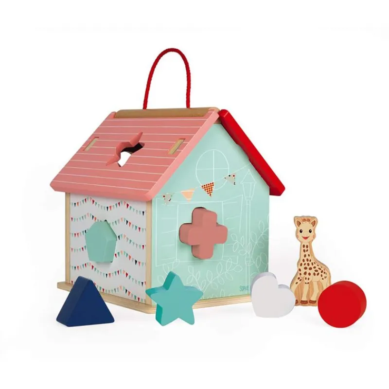 Janod Casa De Formas De Madera Sophie La Jirafa - ^ Cajas De Forma
