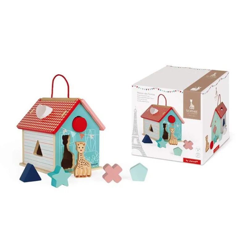 Janod Casa De Formas De Madera Sophie La Jirafa - ^ Cajas De Forma