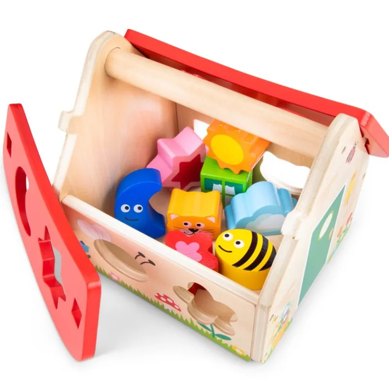 New Classic Toys Casa De Las Formas - ^ Cajas De Forma