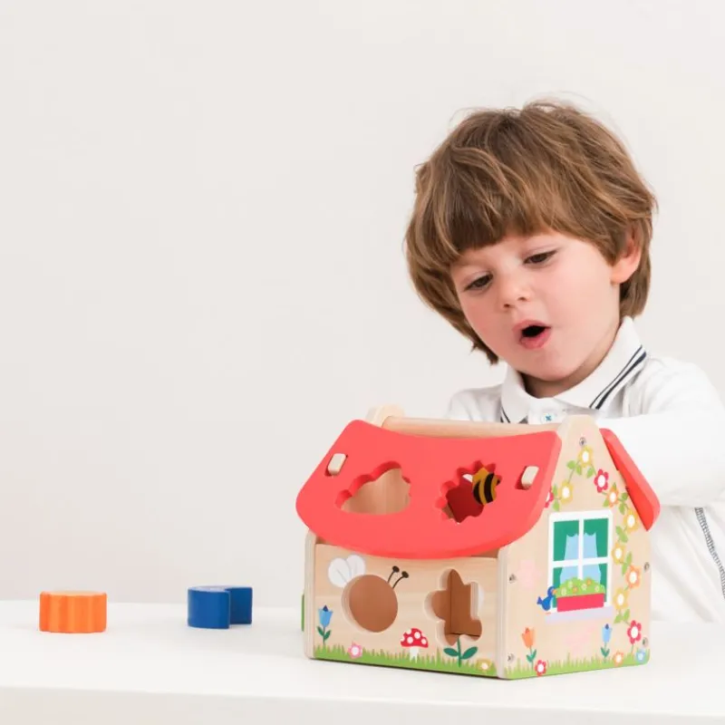 New Classic Toys Casa De Las Formas - ^ Cajas De Forma