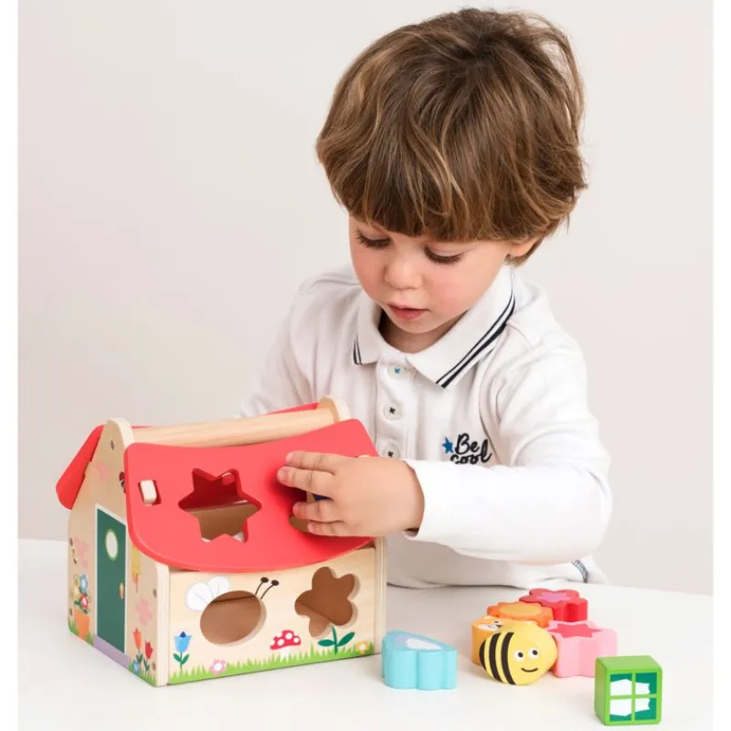 New Classic Toys Casa De Las Formas - ^ Cajas De Forma