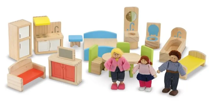 Melissa & Doug Casa De Muñecas - ^ Casas De Muñecas