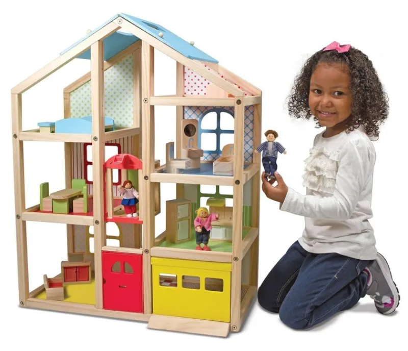 Melissa & Doug Casa De Muñecas - ^ Casas De Muñecas