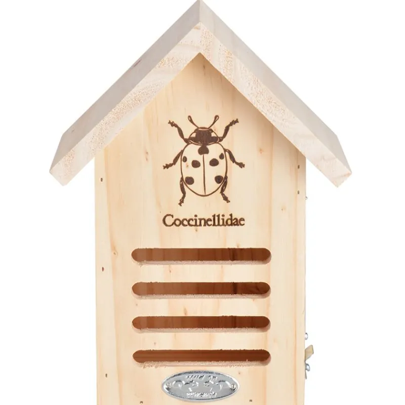 Esschert Design Caseta Refugio De Madera Para Mariquitas - ^ Cajas Nido Y Comederos Para Animales