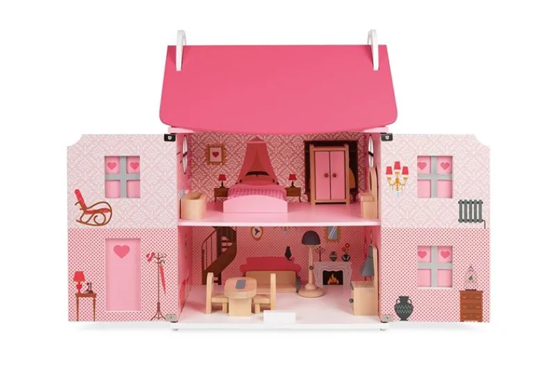 Janod Casita De Muñecas Mademoiselle - ^ Casas De Muñecas
