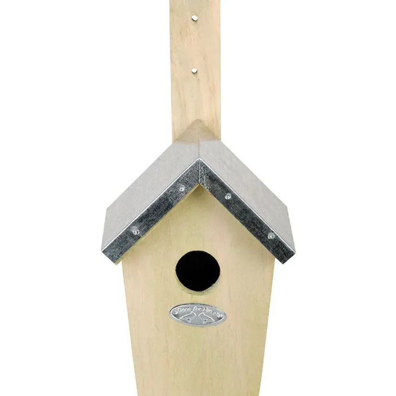 Esschert Design Casita De Pájaros Verde - ^ Cajas Nido Y Comederos Para Animales