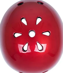 Kiddimoto Casque Metallic Red Small - ^ Cascos Y Guantes