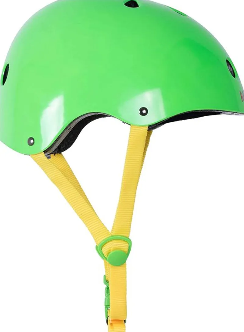 Kiddimoto Casque Neon Green Medium - ^ Cascos Y Guantes