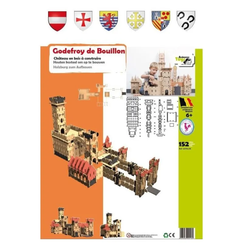 Ardennes Toys Castillo De Godofredo De Bouillon - ^ Otros Juegos De Construcción