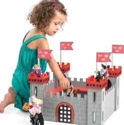 Le Toy Van Castillo Rojo - ^ El Mundo De Los Caballeros Y Los Piratas