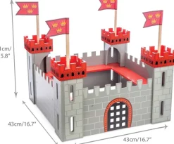 Le Toy Van Castillo Rojo - ^ El Mundo De Los Caballeros Y Los Piratas