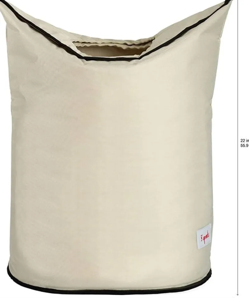 3 Sprouts Cesta De La Ropa Del Oso Polar - ^ Cajas De Juguetes Y Muebles De Almacenamiento