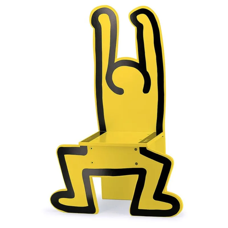 Vilac Chaise Keith Haring Jaune - ^ Escritorios, Mesas Y Sillas