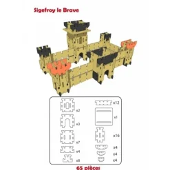 Ardennes Toys Chateau Sigefroy Le Brave - ^ Otros Juegos De Construcción