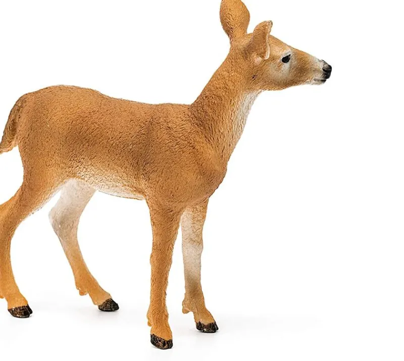 Schleich Ciervo De Cola Blanca - ^ Héroes De Cómic Y Dibujos Animados