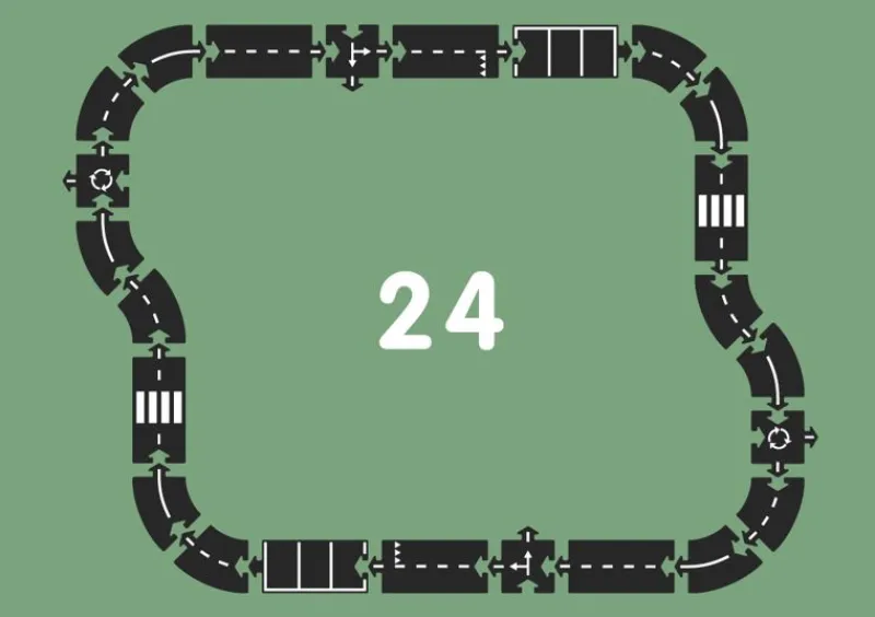 Waytoplay Circuito Autoroute - ^ Circuitos Routiers, Garajes, Estaciones-Servicios...