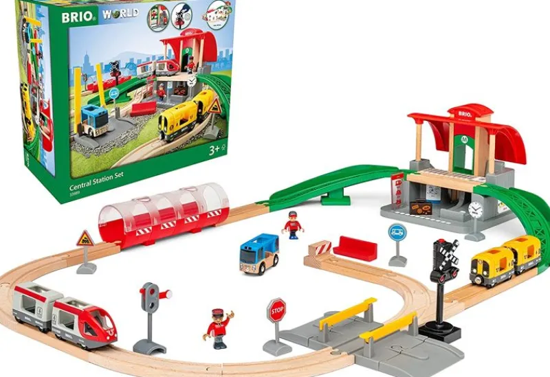 Brio Circuito De La Estacion Central - ^ Rutas Del Tren Brio